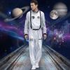 Jumpsuit Astronaut Costume Dress Up Spaceman Jumpsuit Creative Cosplay Outfit  Cosplay Event
