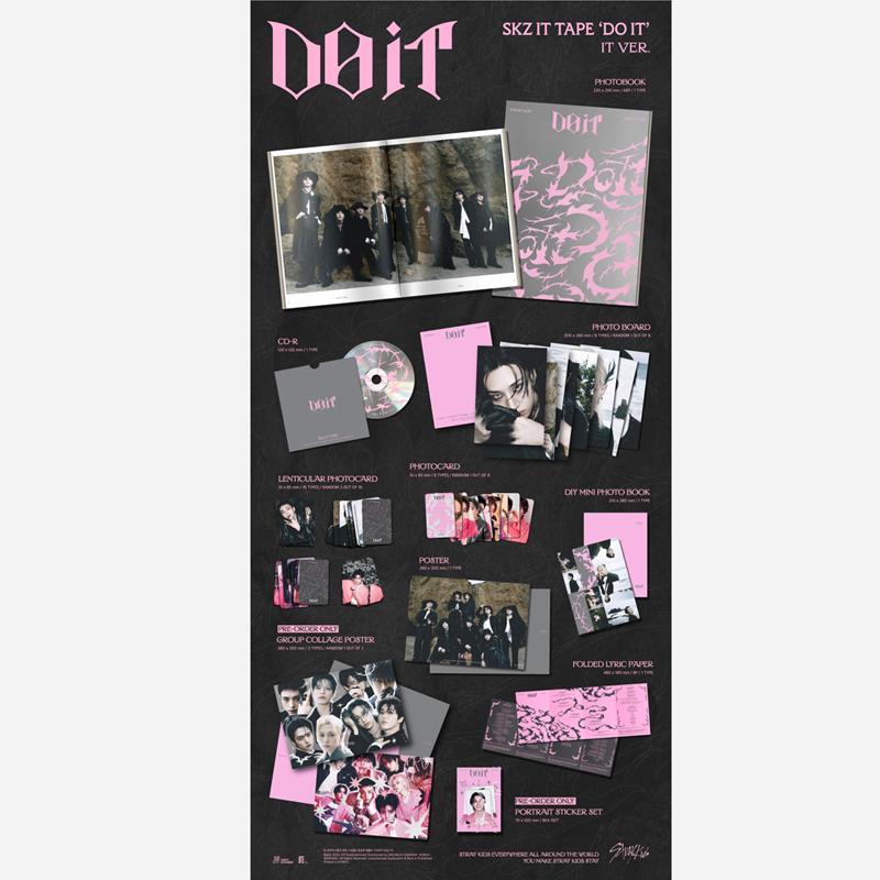 [Pre-order]Stray Kids-SKZ IT TAPE[DO IT] IT VER.(Online Benefit)(Choice Members)