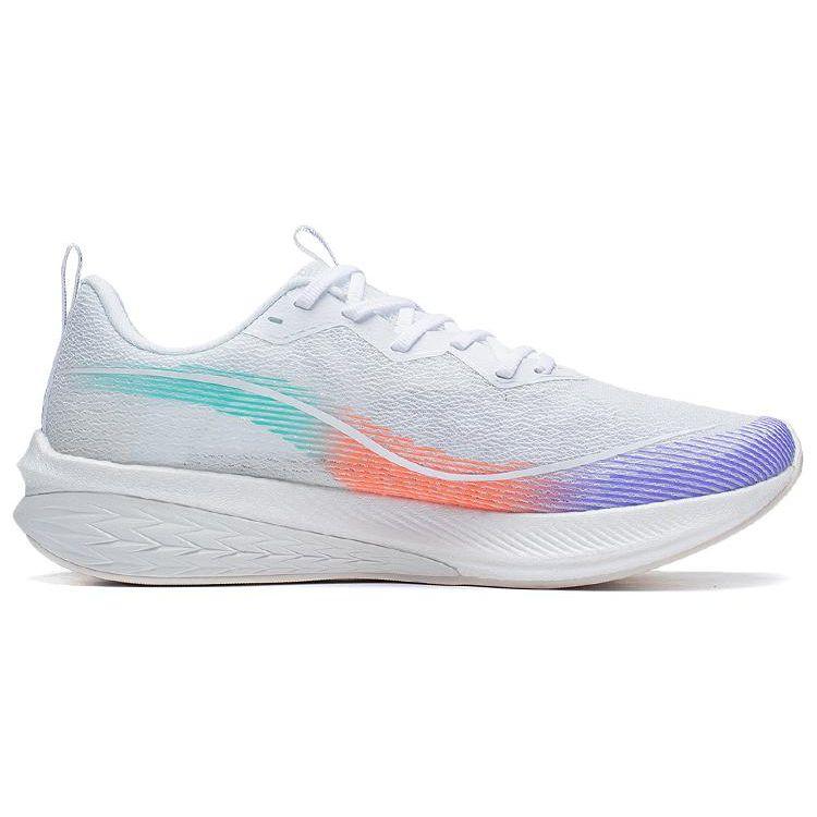 Кроссовки Li Ning Red Rabbit 6 Pro Stable Support Soft Upper Energy Return Midsole Прочные дышащие кроссовки с низким верхом для бега Мужские кроссовки для бега Белые ARMT013-4