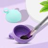Силиконовый очиститель для кистей для макияжа, чаша для очистки пуховок, кистей для теней, коврик для мытья, инструменты для красоты, мягкая силиконовая коробка-скруббер