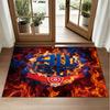 Bolton Wanderers FC Design Crystal Velvet Rug Soft Decorative Mat for Bedroom Entrance
