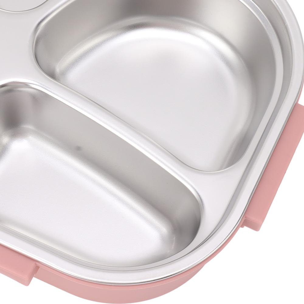 4 Compartments Lunch Storage Container 304 Stainless Steel Thermal Lunch Box For Picnics