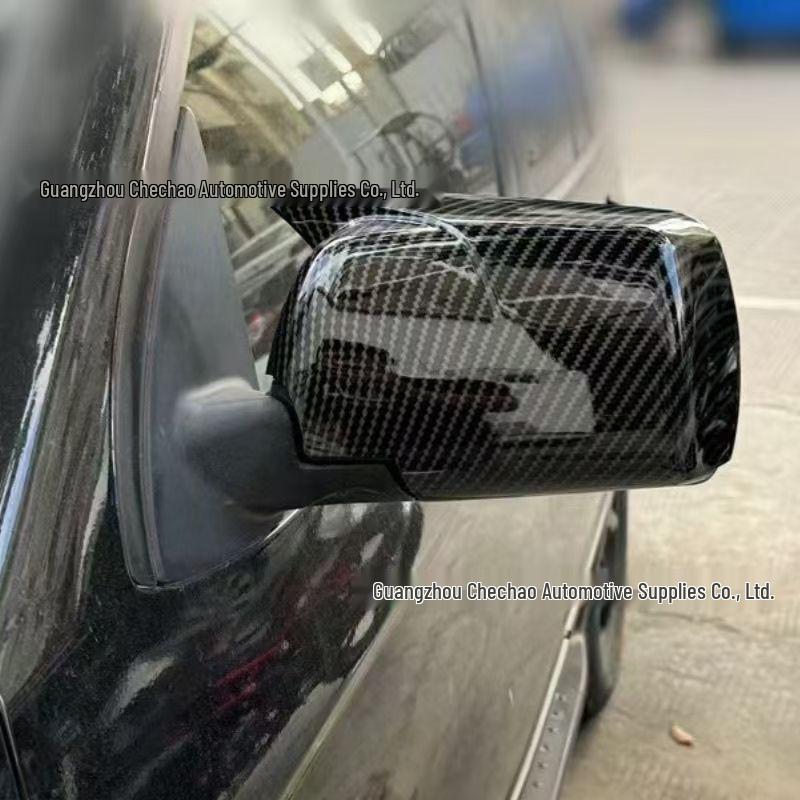 Корпус зеркала заднего вида из углеродного волокна для BMW X5 E53 1996-2004 (Рожкообразный)