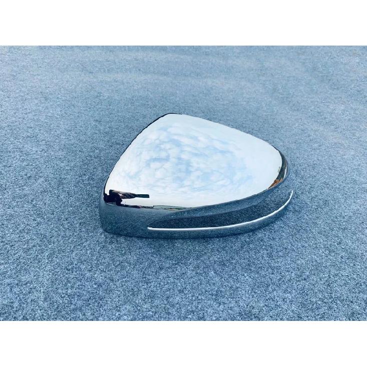 For Mercedes-Benz GLE-Class V167 GLE350 450 ABS Chrome Door Side Mirror Cover Trim Rear View Cap Overlay Molding