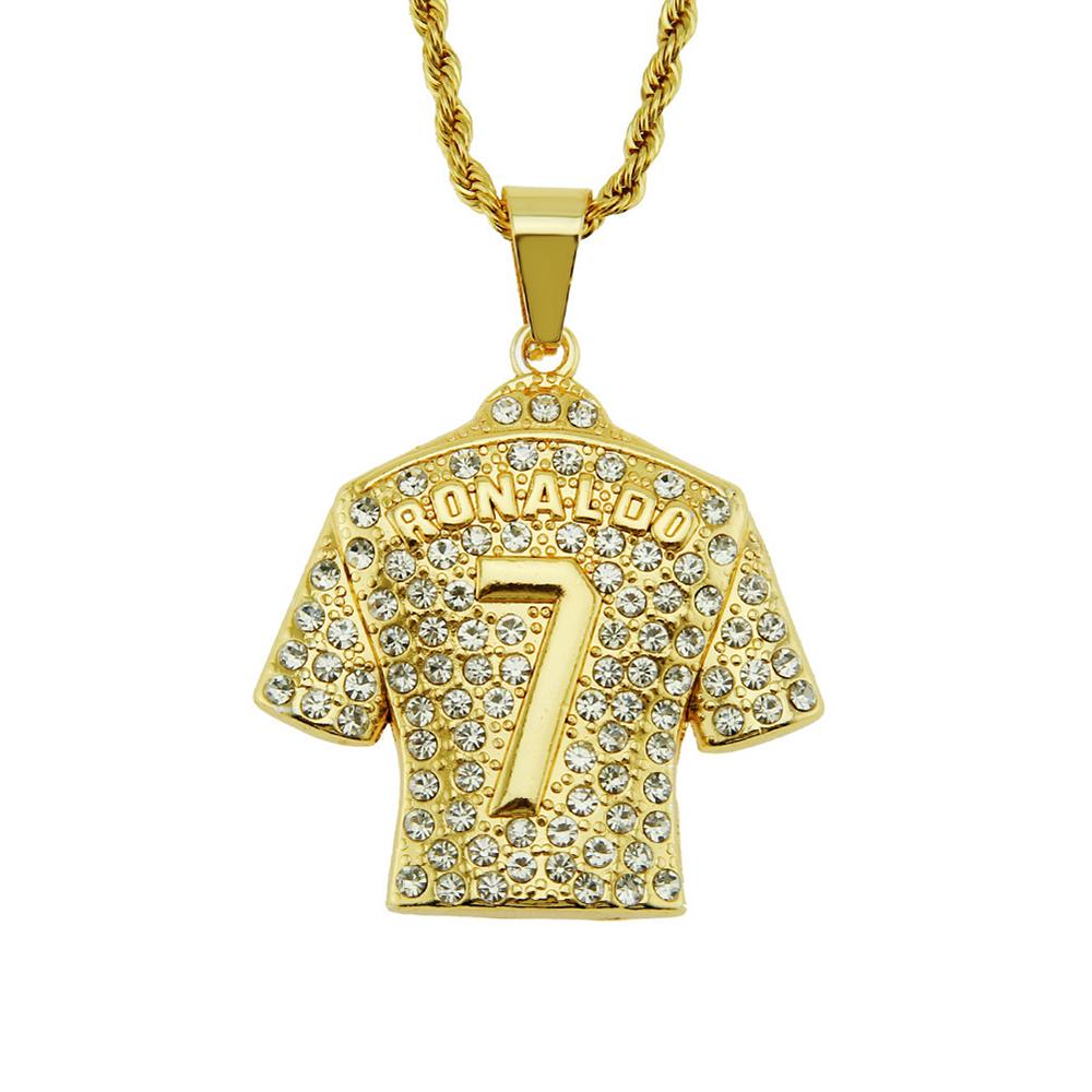 Роналду Нет. 7 Джерси Ожерелье для Мужчин Футболиста Памятное Ожерелье