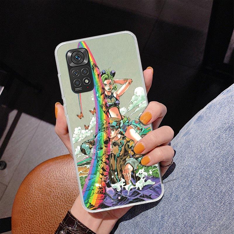 Все чехлы для телефона JoJo's Bizarre Adventure для Xiaomi Redmi Note 15 14 13 12S 12 11 Pro Plus 14S 11S 11E 10 10S 11T 5G Персонализированные