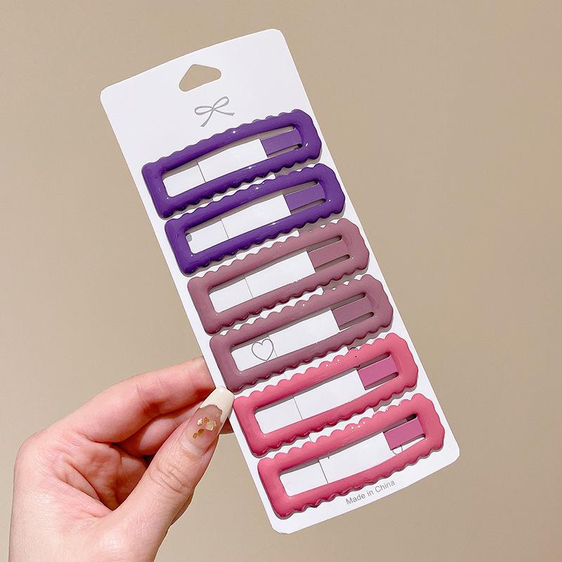 Матовая невидимка для женщин – Высококачественная заколка для детских волосков, лба и боковой челки