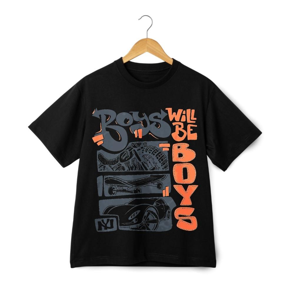 Boys Will Be Boys Custom Graphic T-Shirt – Retro Cool Car Streetwear Unisex Tee