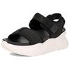 LA Heights Sandal LA Fabric Comfortable Simple Beach Sandals Women Sandals Black 1170552-BLK