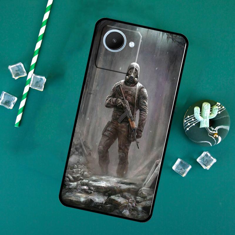Чехол Stalker Clear Sky для Realme 12 9 10 11 Pro Plus GT5 GT3 GT Neo5 C35 C31 C30 C25s C21Y C33 C51 C53 C55