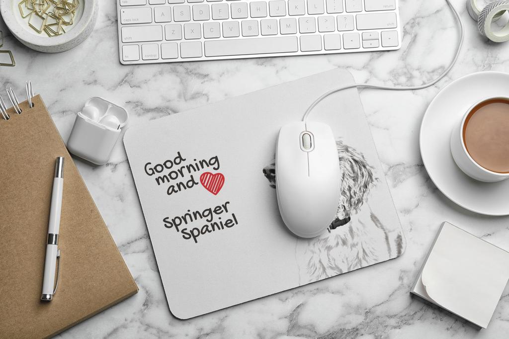 English Springer Spaniel – Mouse pad with print, personalized dog-themed mouse pad | Art-Dog
