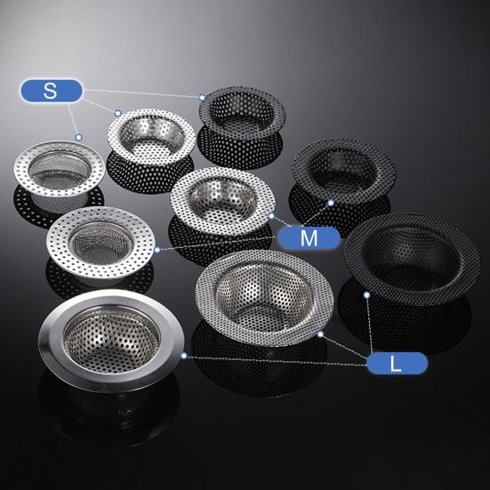 Сливной фильтр Нержавеющий противозасоряющийся сливной фильтр для кухонной раковины из нержавеющей стали Большая корзина Фильтр для домашнего использования