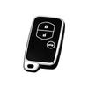 Совместимость с брелоком Toyota Smart Key Case Aqua Vitz Corolla Prius и т. д.. Стильная защита Высококачественный ТПУ с приятным на ощупь покрытием, устойчивый к царапинам.