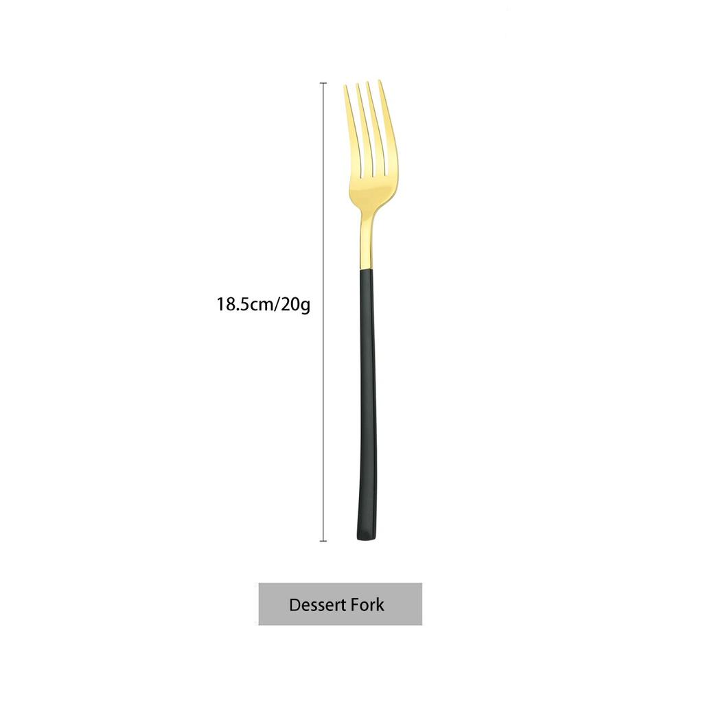 1 шт., десертная вилка, набор столовой посуды, обеденная вилка из нержавеющей стали, столовые приборы, посуда, кухонное серебро, столовые приборы высокого качества