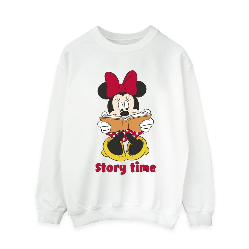Disney Womens/Ladies Minnie Mouse Story Time Sweatshirt