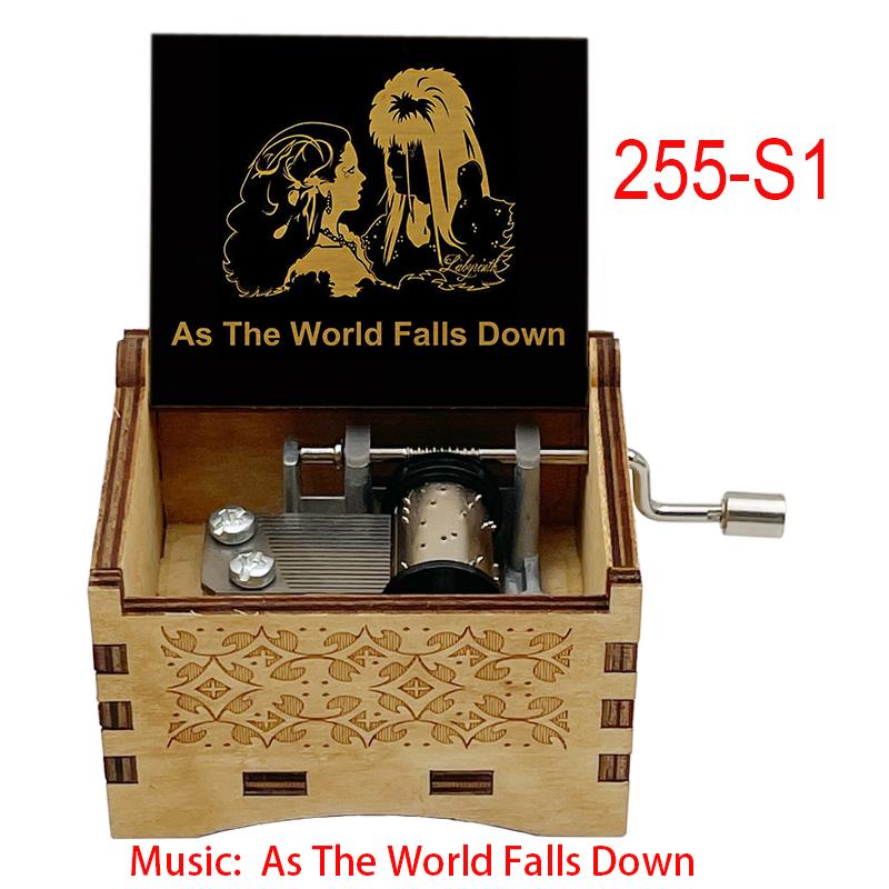 Labyrinth Fantasy Music Box As the World Falls Down Melody Magical Gift From Labyrinth Film Decoration Christmas Gifts