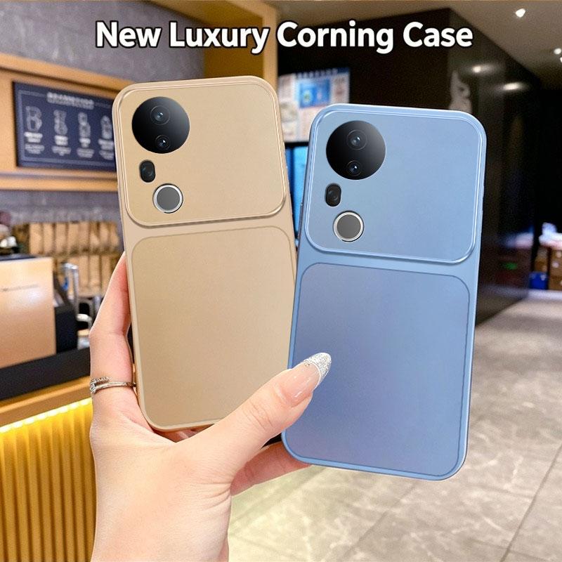 Для Vivo S20 Pro Чехол Vivo S20 Обложка Vivo S20 Pro Vivo S20 Capa Задняя крышка телефона Бампер Ударопрочный ТПУ Жидкий силикон Мягкие Fundas
