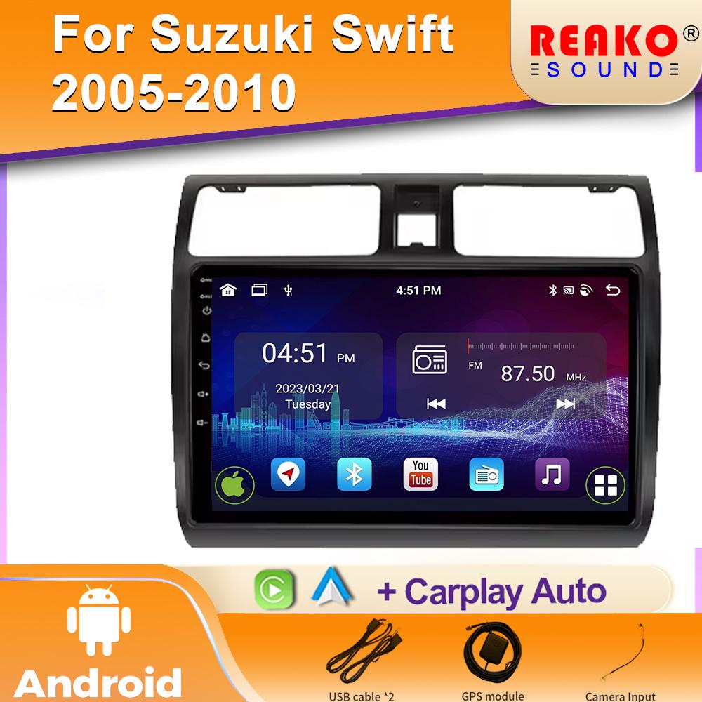2din Android автомобильный стерео радио мультимедиа видеоплеер навигация GPS для Suzuki Swift 2003-2010 4G DSP 2 din dvd CarPlay