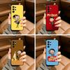 Cute Funny Mr B-Bean-es Black Soft Silicone Phone Case for Samsung Ultra S25, S24, S21, S22, S23, S30, Plus, FE, Lite