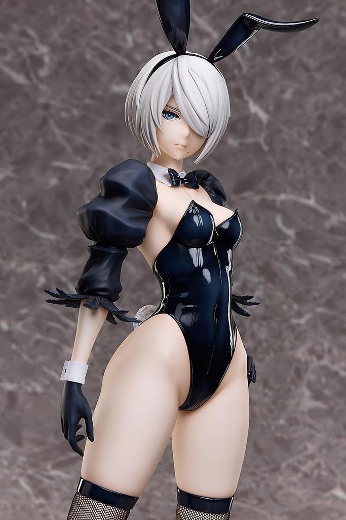 FREEing NieR Automata Ver1.1a 2B [YoRHa No. 2 Type B] Bunny Ver. 14 Scale Plastic Pre-painted Finished Product