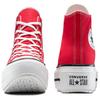 Converse Кеды унисекс Chuck Taylor All Star Lift Double Stack High Red Черно-белые A15542C