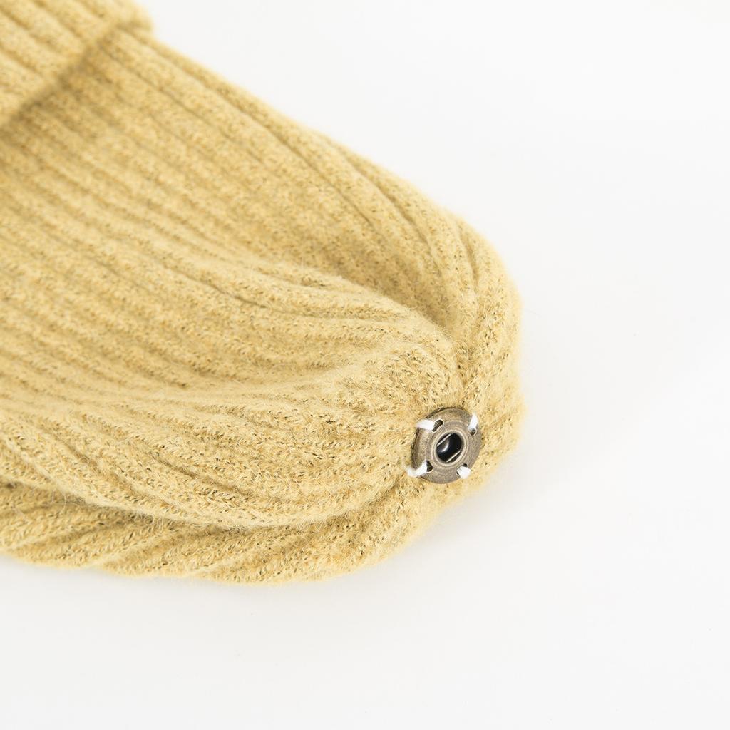 Модная осенне-зимняя шапка для женщин, вязаные шапки с меховыми помпонами, женские уличные ветрозащитные вязаные шапочки, толстые шапки для живой изгороди