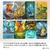 Tarot of Dragons Tarot Reading Japanese Instruction Manual Authentic Tarot 78 Dragons Tarot, Instructions, Included, Cards,