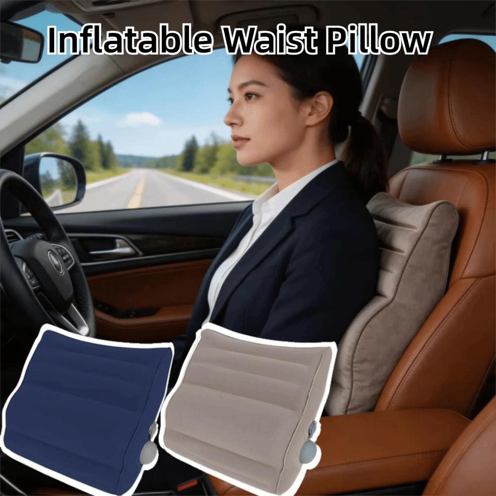 Thickened Wedge Lumbar Cushion Press Type Lumbar Support Pillow Travel Backrest Pad Sleep Support