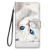 Милый Кото-Волк Узор Кошелек Флип-Кейсы Для iPhone 15 Pro Max 14 Plus 13 12 11 Pro Max Держатель для карт Подставка Чехол-Книга для Телефона