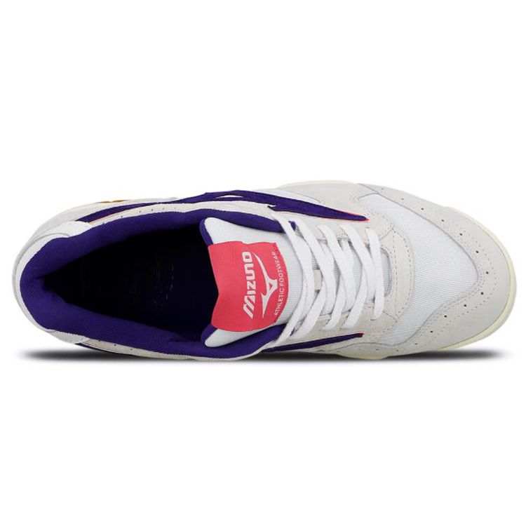 Mizuno Club 75 x Court Select Фиолетовые Унисекс Кроссовки Белый Розовый Резина D1GD182801