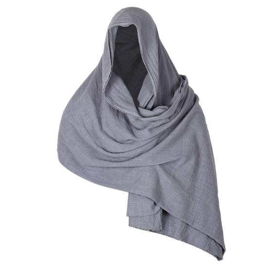 Хэллоуин Шарф Ретро Средневековый Стиль Плащ Накидка Сплошной Цвет Супер Длинный Шарф Путешествия Вечеринки Сценическое Шоу Шаль