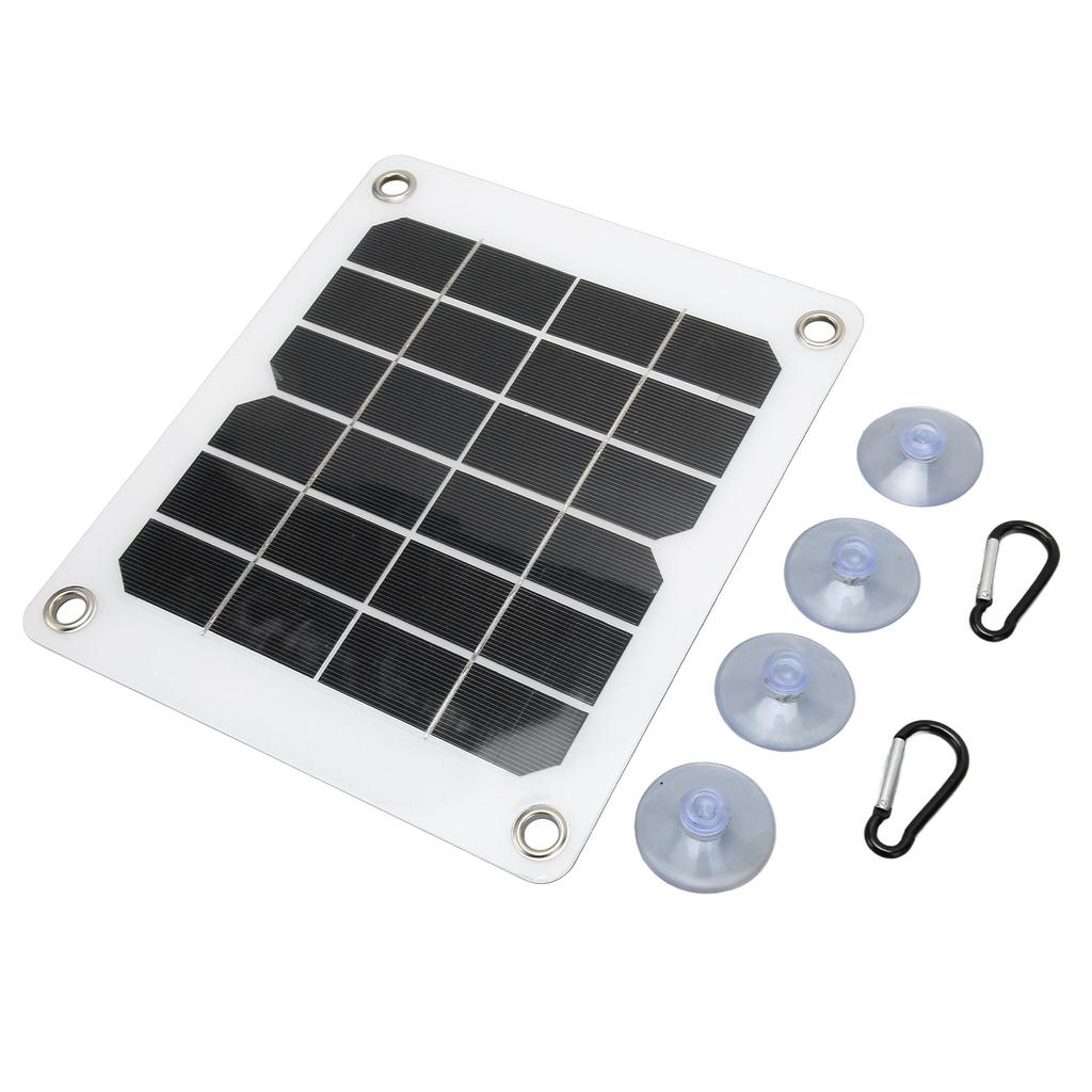 5V 20W Solar Panel Monocrystalline Safe USB Output Portable Solar Charge Panel for Car Boat RV Phone
