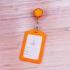 Card Holder Retractable Nurse ID Badge Reel For Bus Card Case Badge Holders Office School Supplies