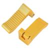 2 ШТ. Мотоциклетные подножки, аксессуары для модификации, подходят для PEG REST 43CC 47CC 49CC (золотой)