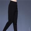Уличная одежда, осенние свободные черные офисные женские брюки, женские шаровары с высокой талией, капри для женщин, брюки женские