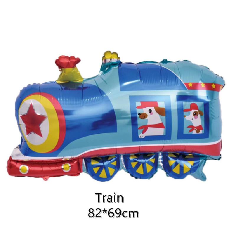 1 шт., воздушные шары с героями мультфильмов, милые животные, Акула, Русалка, самолет, фольгированные шары, лесные украшения для дня рождения, детский душ, детская игрушка