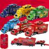 Mack Truck & Race Car Alloy Toy Set for Kids