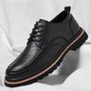 Men Leather Shoes 2024 Autumn Business Formal British Style Casual Soft Sole Retro Trend Fashion Men's Leather Shoes Size 38-44