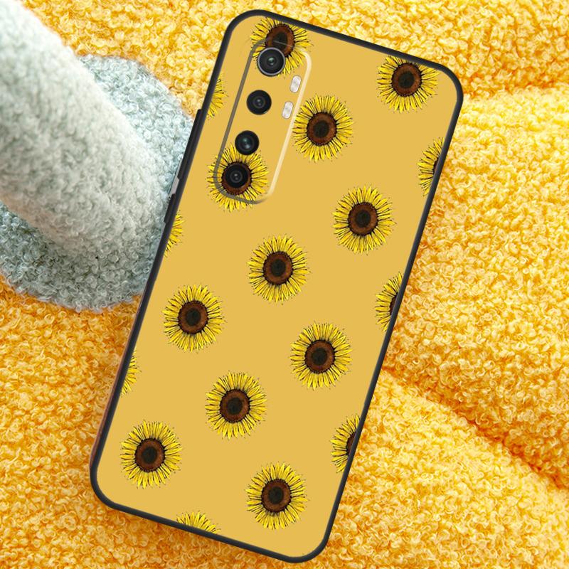 Цветочный чехол с ромашками и подсолнухами для Xiaomi 15T 14T 13T 14 15 Ultra 17 Pro Max Чехол для POCO F8 F7 F5 F6 X5 X6 X7 Pro