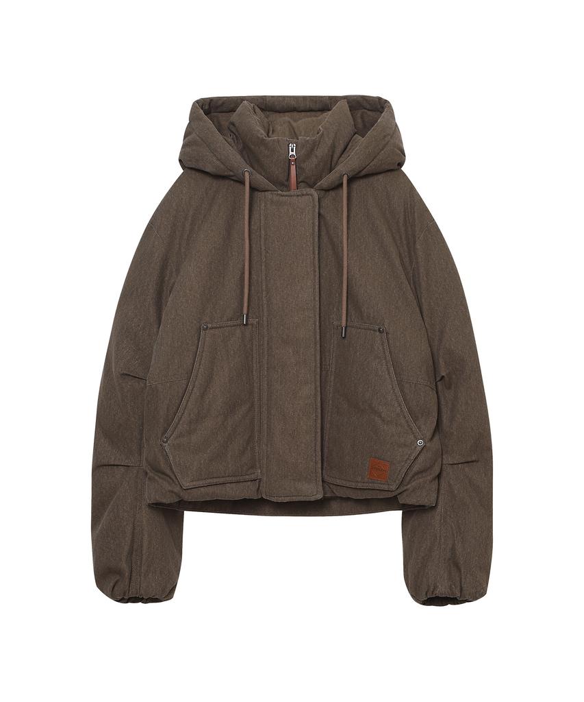 SUPERDRY W Худи в винтажном стиле Коричневый
