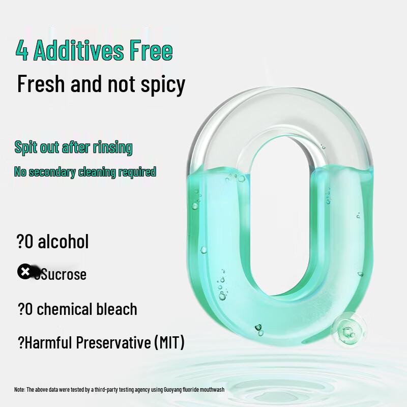 Miyan Lemon Mint Fluoride Mouthwash