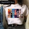 Футболка Fairy Tail Женская Японское Аниме Новые Топы Футболка Кавайи Наз Грей Мультяшная Харадзюку Футболка Уличная Одежда Графические Футболки Женские