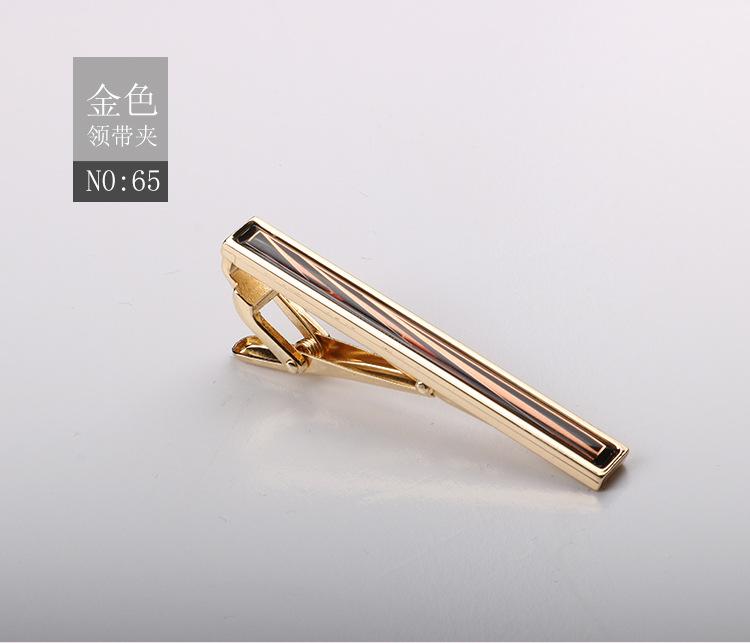 Зажим для галстука Матовый Зажим для воротника Мужской Формальный Деловой Золотой Серебристый Металлический зажим высокого класса