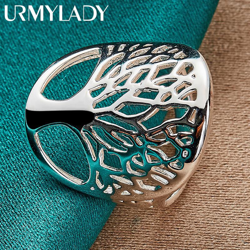 Кольцо из стерлингового серебра 925 пробы «Древо жизни» 6, 7, 8, 9, 10, модные очаровательные ювелирные изделия
