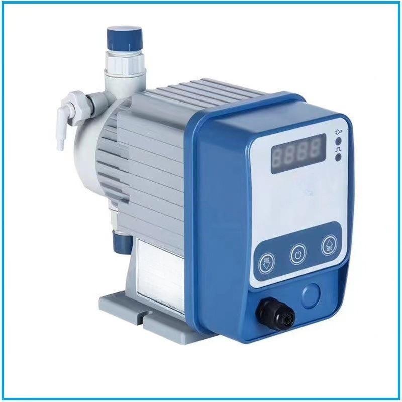Digital Electromagnetic Diaphragm Metering Pump Acid Chemical Liquid Chlorine Metering Dosing Pump For Water Treatment LED