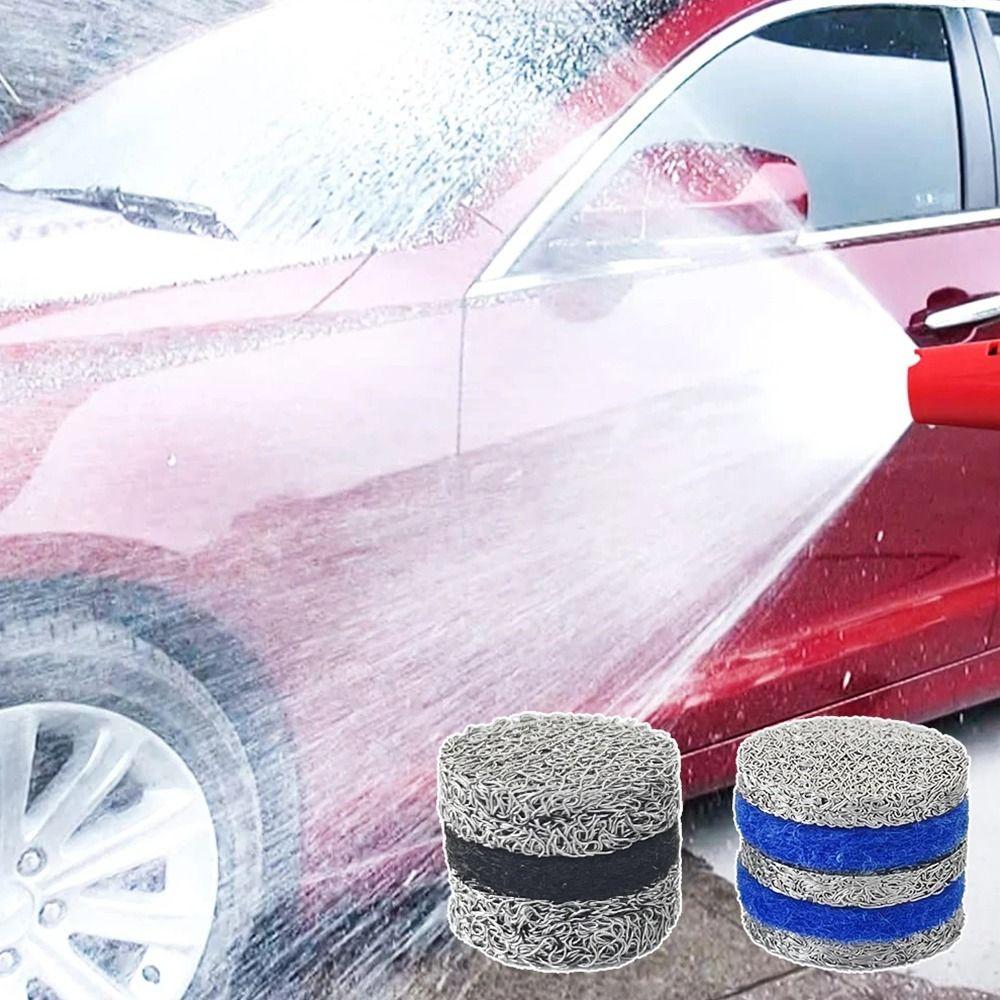 1 шт. Детали пенной насадки Сетчатая насадка Более густая пена Многослойные насадки-форсунки для мойки высокого давления 3000 PSI