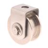 1 Piece U/V/H Shape Shower Door Pulley 201 Stainless Steel Sliding Door Roller Wheel Pulley With Bearing Furniture Accessories