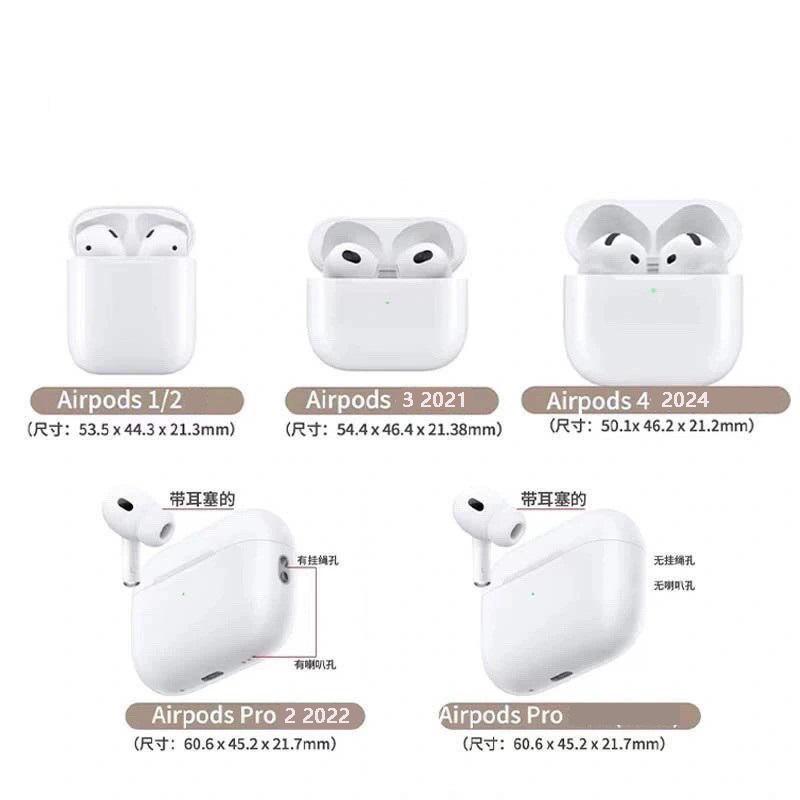 For Airpods 4 Case 20241,3D Cartoon Devil Fruit Anime Silicone Shockproof Earphone Cover For Airpod 4 Case Kids Boys Men