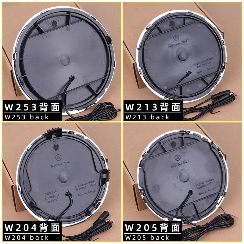 Светящийся светодиодный логотип в виде эмблемы звезды на решетке радиатора для Mercedes-Benz c117 W204 W205 W213 W253 W166 W176 GLA GLAE