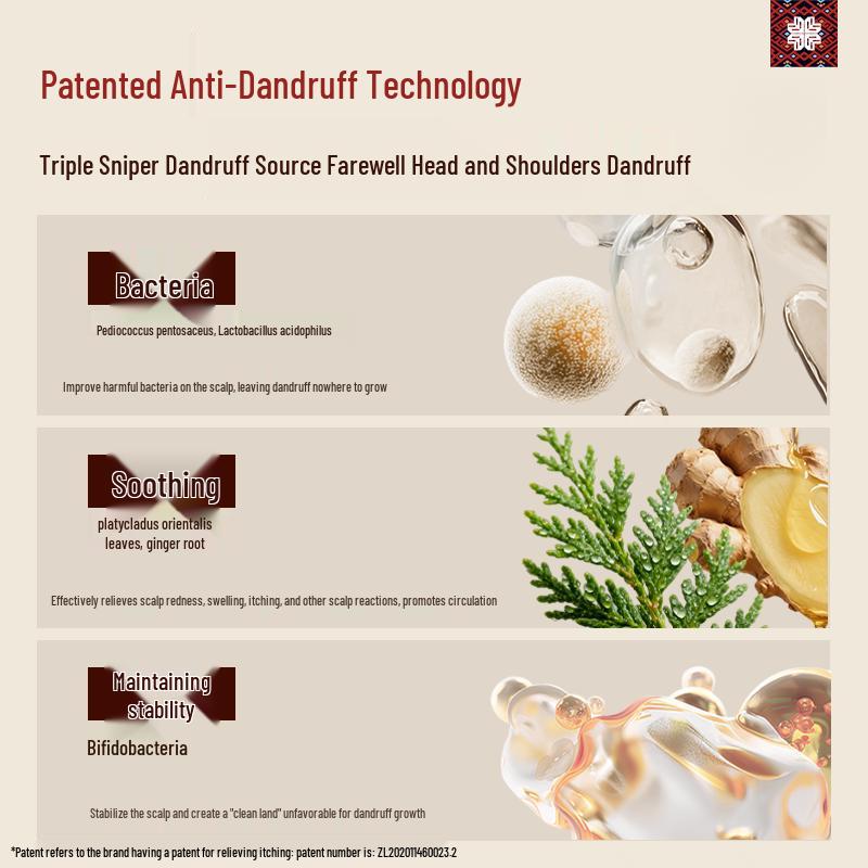 Changfa Xiaozhai Rice Water Scalp Care Shampoo for Men